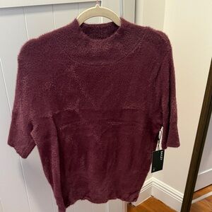 Bailey 44 Burgundy Fuzzy Top